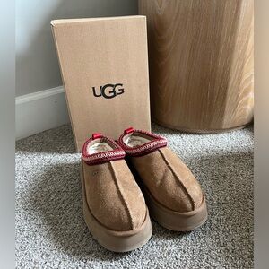 Ugg Tasman platform clogs chestnut